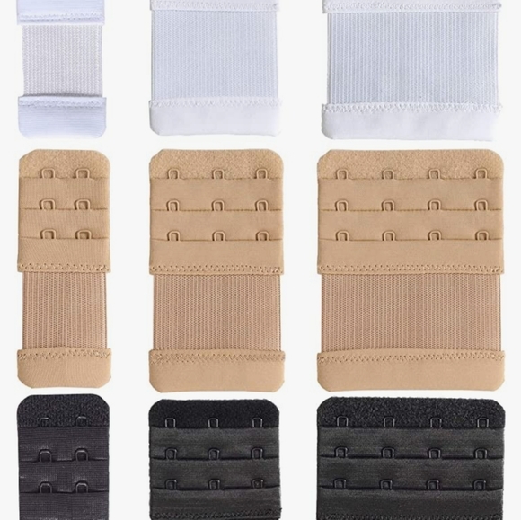 NWT 9 ELASTIC BRA EXTENDERS ELASTIC 3 colors and widths - Picture 7 of 7